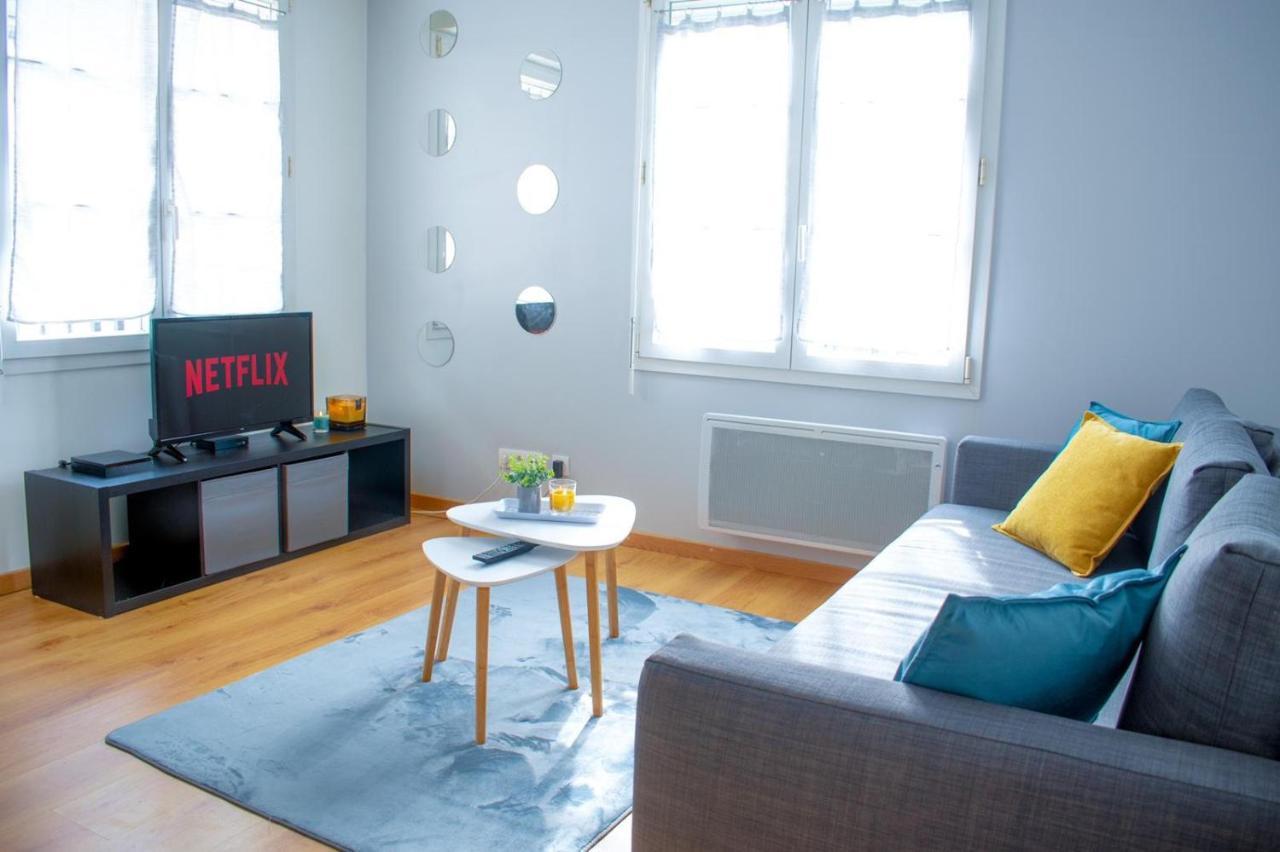 Le Retro Chic - T2 Haut Standing Au Coeur De Corbeil - 48 M2 Apartment Ngoại thất bức ảnh