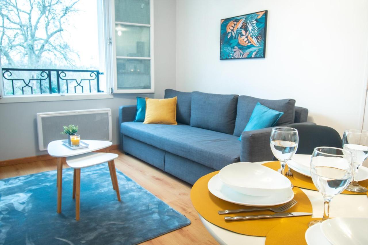 Le Retro Chic - T2 Haut Standing Au Coeur De Corbeil - 48 M2 Apartment Ngoại thất bức ảnh